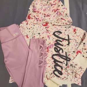 Justice paint splatter set